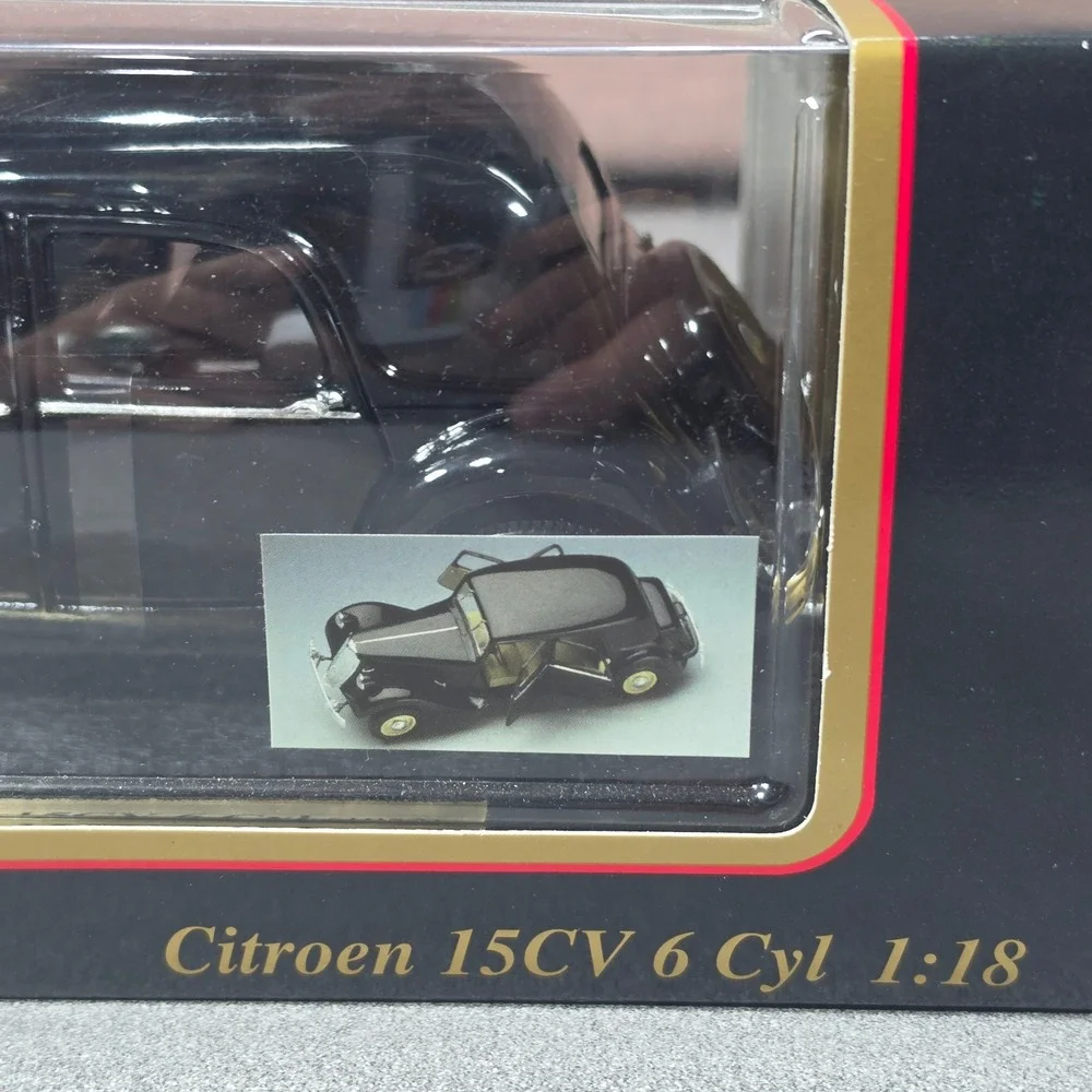 Maisto Citroen 15CV 6 Cyl 1952 1:18 Black New Special Edition Diecast Model Car